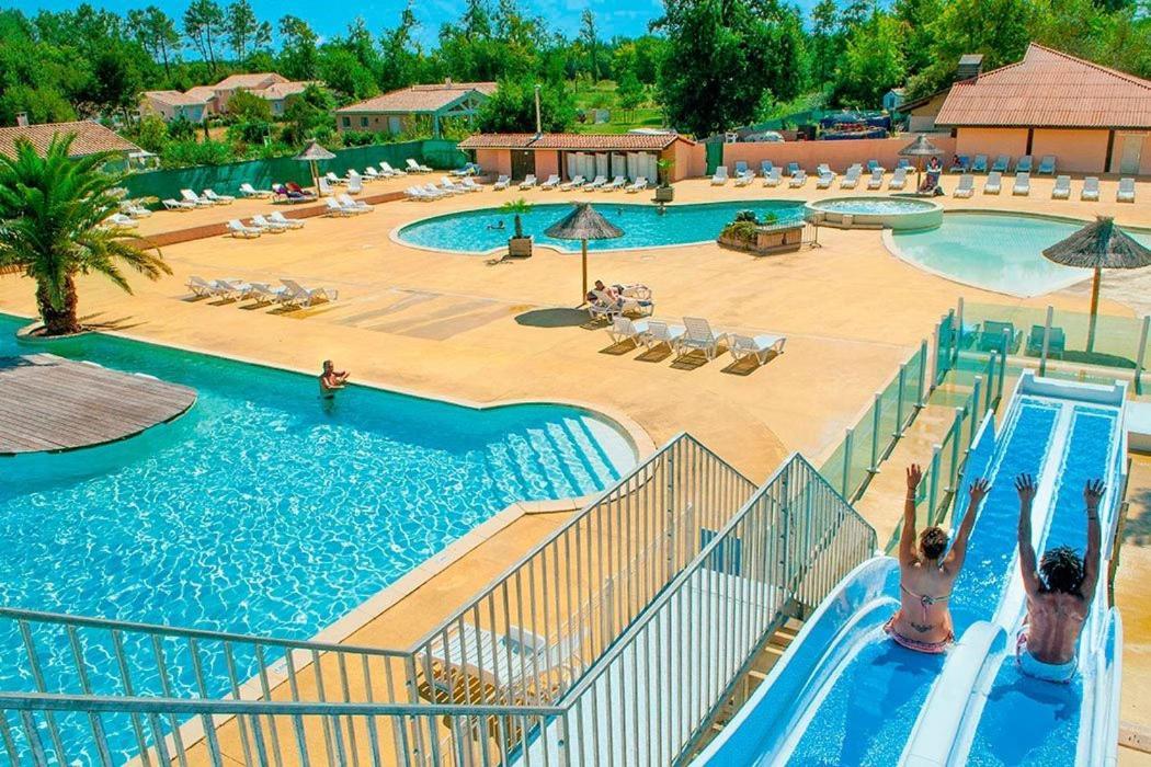 Camping Marvilla Parks - Rivages Des Landes - Mobil Home 3 Chambres Aureilhan  Bagian luar foto